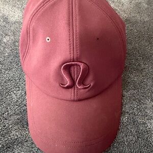 Lululemon Athletica Burgundy Cap